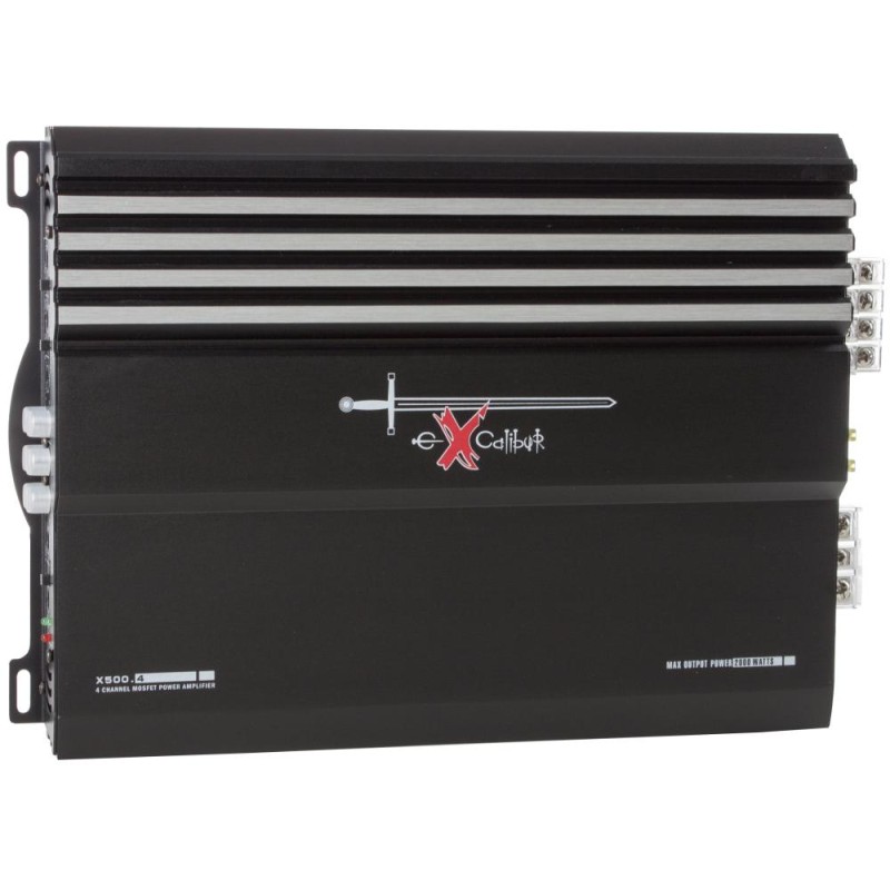 Excalibur X-500.4/ zesilovač/ 4-kanálový/ 4x 500W/ 2x 150W