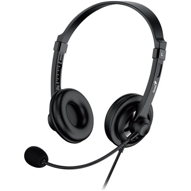 GENIUS headset HS-230U/ USB/ délka kabelu 2,4 m