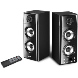 POŠKOZENÝ OBAL - GENIUS repro SP-HF2800 BT/ 2.0/ 60W/ Dřevěné/ Bluetooth/ USB/ dálkové ovládání