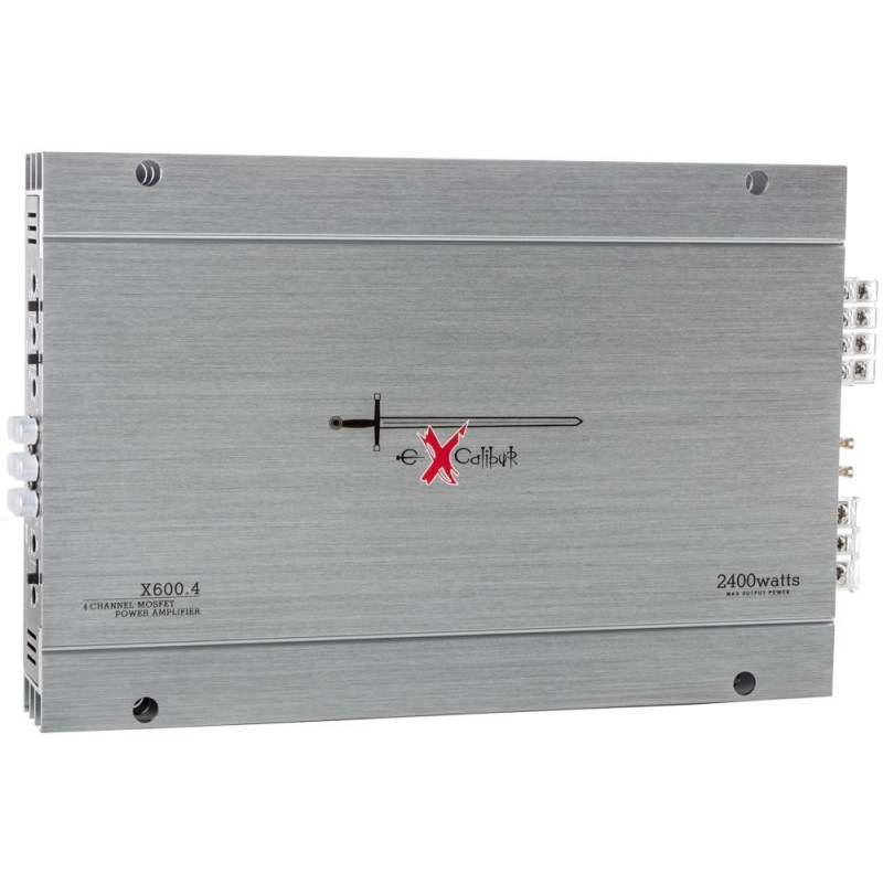 Excalibur X-600.4/ zesilovač/ 4-kanálový/ 4x 600W/ 2x 160W