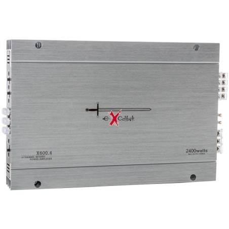 Excalibur X-600.4/ zesilovač/ 4-kanálový/ 4x 600W/ 2x 160W