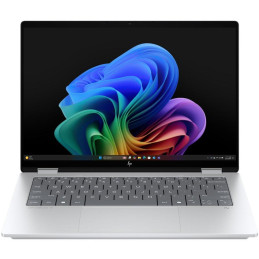 HP OmniBook X Flip AI 14-fk0002nc/ Ryzen AI 7 350/ 32GB DDR5/ 1TB SSD/ Radeon Graphics/ 14"3K,OLED,touch/ W11H/ stříbrný