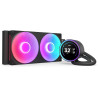 NZXT Wasserkühler Kraken 280 ELITE RGB / 2x140mm RGB Lüfter / 4-Pin PWM / LCD Disp. / 6 Jahre