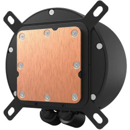 NZXT vodní chladič Kraken 280 ELITE RGB / 2x140mm RGB fan / 4-pin PWM / LCD disp. / 6 let