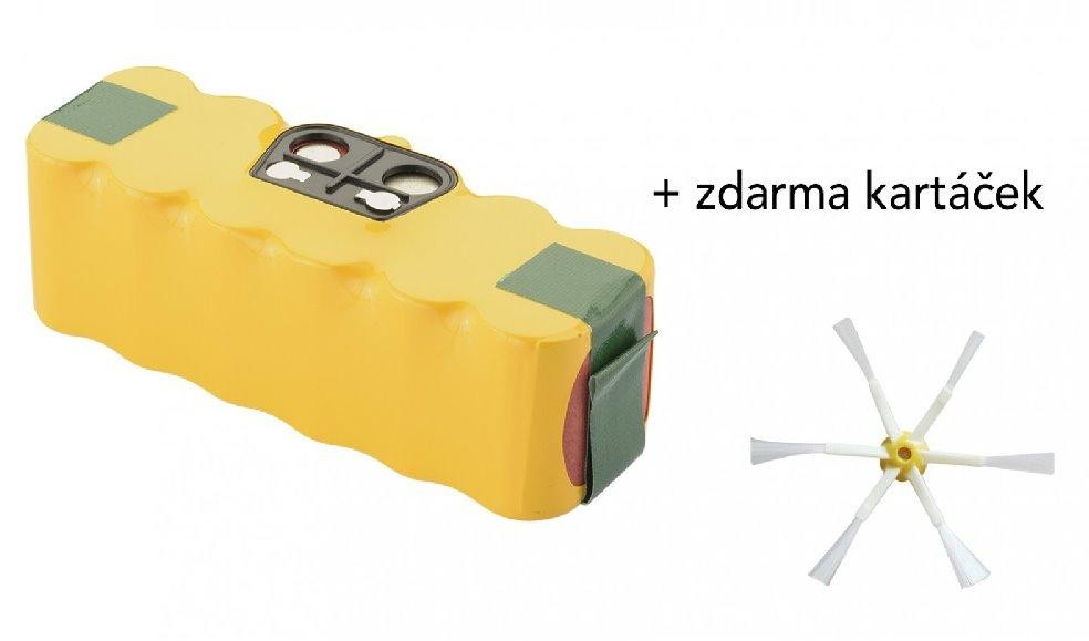 PATONA batéria pre robotický vysávač iRobot Roomba 3300mAh, 14,4 V Ni-MH, pre sériu 5xx/6xx/7xx/8xx + kefka ZADARMO