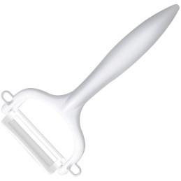 KYOCERA Keramická škrabka na ovoce a zeleninu/ Horizontální/ bílá