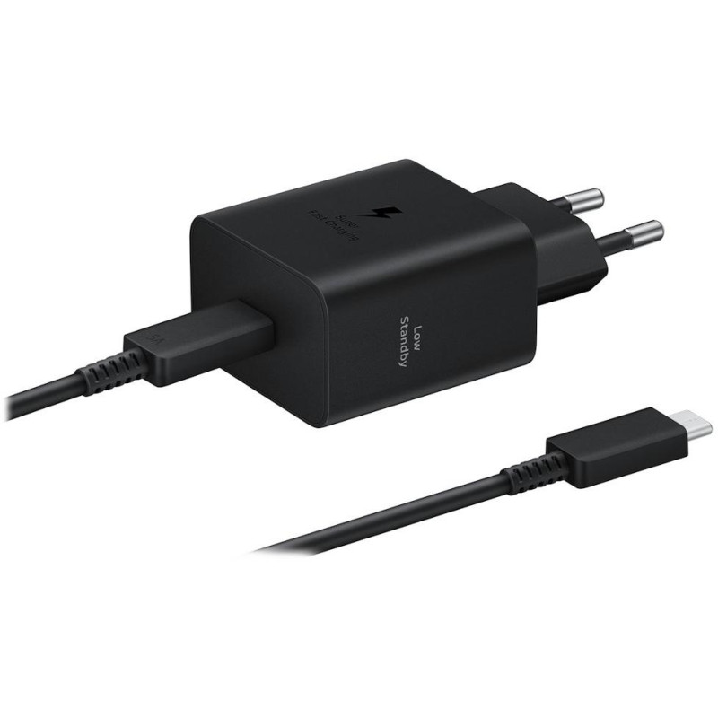 Samsung Nabíječka 45W, s USB-C kabelem 1,8m 1xUSB-C EP-T4511XBEGEU černá