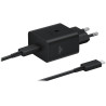 Samsung Nabíječka 45W, s USB-C kabelem 1,8m 1xUSB-C EP-T4511XBEGEU černá