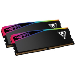 PATRIOT VIPER RGB Elite 5 Ultra 96GB DDR5 6400MT/s / DIMM / CL39 / XMP 3.0 / 1,4V / Kit 2x 48GB