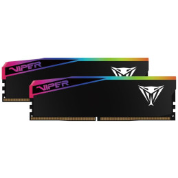 PATRIOT VIPER RGB Elite 5 Ultra 32GB DDR5 6000MT/s / DIMM / CL40 / XMP 3.0 / 1,4V / Kit 2x 16GB