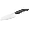 KYOCERA ceramic knife with white blade/ 14 cm long blade/ black plastic handle