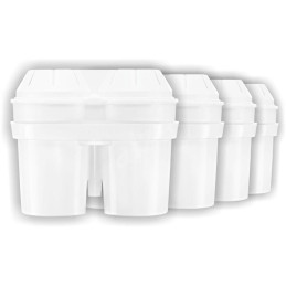 MAXXO Filtry nové generace UNI, balení 3+1 – kompatibilní s filtračními systémy BWT Duamax, LAICA Bi-flux, Brita MAXTRA
