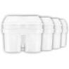 MAXXO UNI-Filter der neuen Generation, 3+1-Pack – kompatibel mit BWT Duamax-, LAICA Bi-flux- und Brita MAXTRA-Filtersystemen