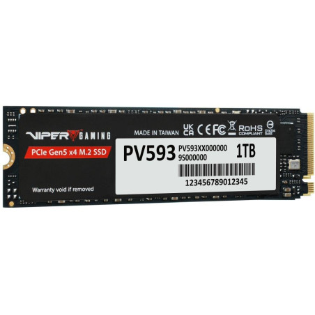 PATRIOT VIPER PV593 1TB SSD / Interní / M.2 NVMe PCIe Gen5 x4 / 2280 /
