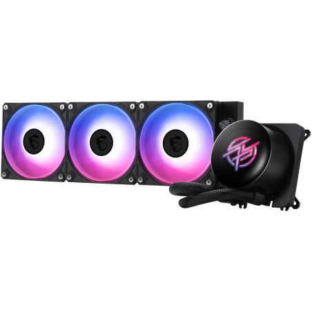 MSI vodní chladič CPU MPG CORELIQUID P13 360/ 3x 120mm ARGB fan/ 2,1" display