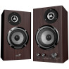 GENIUS speaker SP-HF1812 Dark Brown/ 2.0/ 50W/ Bluetooth 5.3/ wooden/ dark wood color