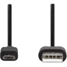 NEDIS USB 2.0 cable/ USB-A plug - micro-B plug/ black/ box/ 3m