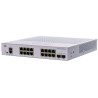 Cisco CBS250-16T-2G-EU 16-Port GE Smart Switch, 16x GbE RJ-45, 2x 1G SFP, lüfterlos, REFRESH