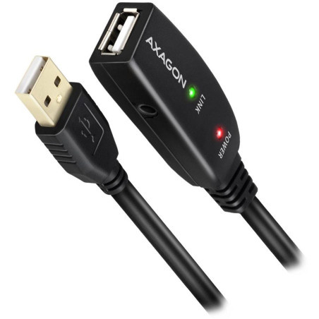 AXAGON aktivní prodlužka/repeater USB2.0 / ADR-207 / 7,5m