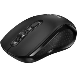 GENIUS NX-8025S Black/ 1200 dpi/ bezdrátová/ tichá/ Copilot/ 4tlačítková/ černá