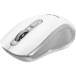 GENIUS NX-8025S WhiteGrey/ 1200 dpi/ bezdrátová/ tichá/ Copilot/ 4tlačítková/ bílo-šedá