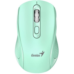 GENIUS NX-8025S Aquamarine/ 1200 dpi/ bezdrátová/ tichá/ Copilot/ 4tlačítková/ zelená