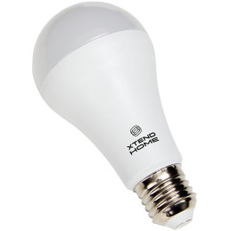 Xtend Home smart LED žárovka, E27, RGB+W, 14W, 1400lm, barevná, stmívatelná, WiFi, Tuya