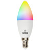 Xtend Home Smart LED-Lampe, E14, RGB+W, 4,8W, 450lm, bunt, dimmbar, WiFi, Tuya