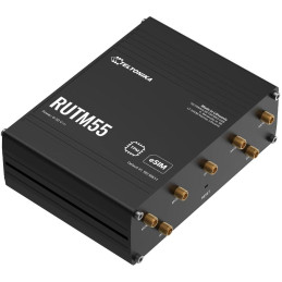 Teltonika RUTM55 průmyslový router, dual SIM + eSIM, 5G, 4x LAN,  serial RS232/485, WiFi 5