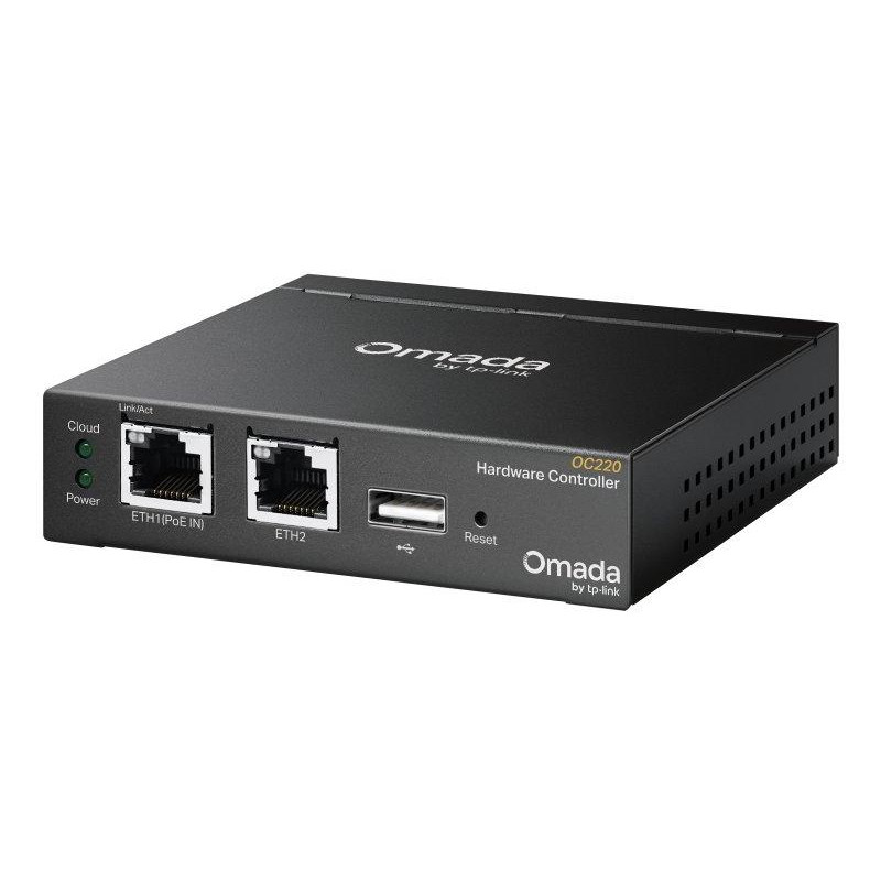 TP-Link OC220  Omada HW Controller, centralizovaný management pro 100 AP, PoE in, 2x GLAN
