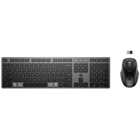 HP 725 Capacitor Wireless Keyboard and Mouse