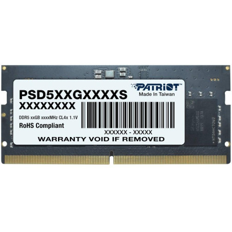 PATRIOT Signature Line 32GB DDR5 5600MT/s / SO-DIMM / CL46 / 1,1V