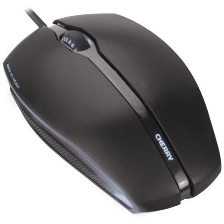 CHERRY myš Gentix, USB, drátová, černá s modrým podsvícením