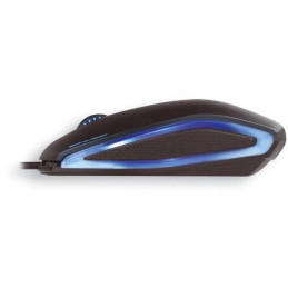 CHERRY myš Gentix, USB, drátová, černá s modrým podsvícením
