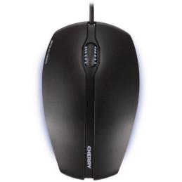 CHERRY myš Gentix, USB, drátová, černá s modrým podsvícením