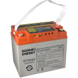 GOOWEI ENERGY DEEP CYCLE (GEL) baterie GOOWEI ENERGY OTD33, 33Ah, 12V
