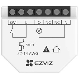 EZVIZ chytré Wi-Fi relé T35