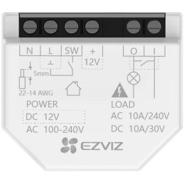 EZVIZ chytré Wi-Fi relé T35 (podpora Matter)