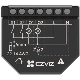 EZVIZ chytré Wi-Fi relé T36 (měření spotřeby)