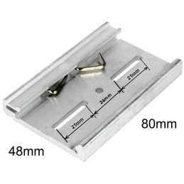 MEANWELL DRP-02 Široká příchytka na DIN lištu