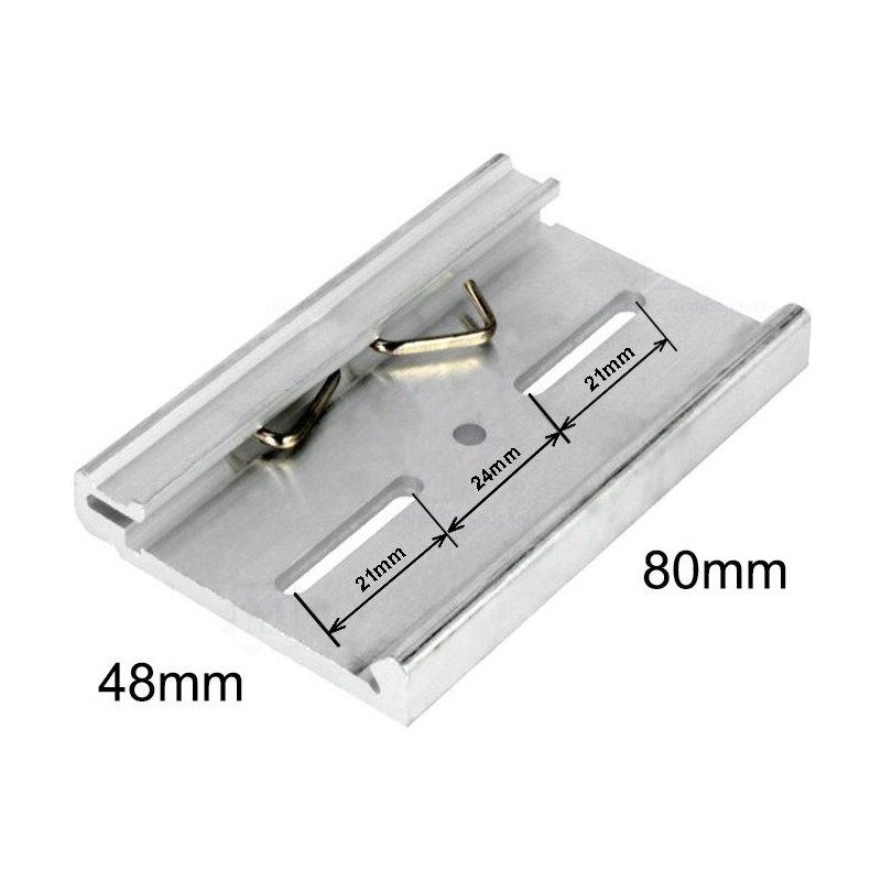 MEANWELL DRP-02 Široká příchytka na DIN lištu