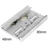 MEANWELL DRP-02 Zacisk do szerokiej szyny DIN