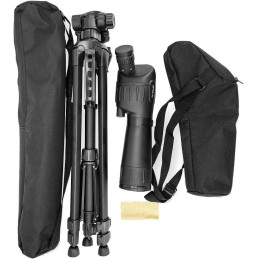 NEDIS dalekohled/ zvětšení 20-60x/ průměr objektivu 60 mm/ zorné pole 38 m/ včetně přepravní tašky/ černý