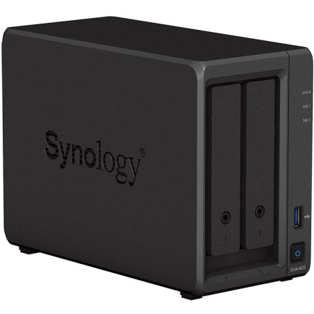 Synology DVA1622 NVR stanice, až 16 kanálů,2x SATA , 1Gb LAN