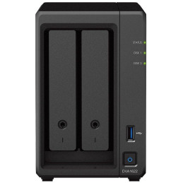 Synology DVA1622 NVR stanice, až 16 kanálů,2x SATA , 1Gb LAN