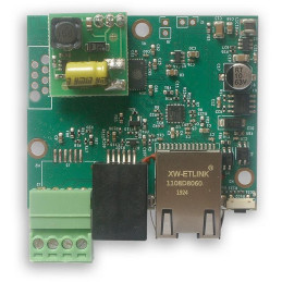 TINYCONTROL LK4mini Modbus + I2C/1-Wire + držák na DIN lištu