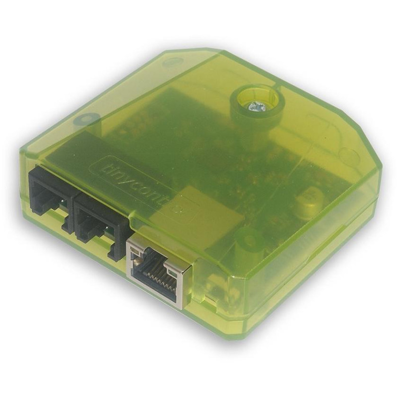 TINYCONTROL LK4mini I2C + I2C/1-Wire + držák na DIN lištu