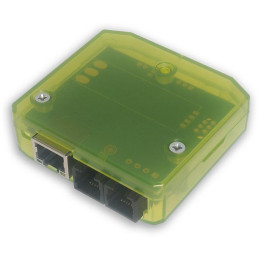 TINYCONTROL LK4mini I2C + I2C/1-Wire + držák na DIN lištu