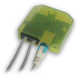 TINYCONTROL LK4mini I2C + I2C/1-Wire + držák na DIN lištu