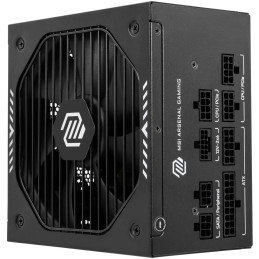 MSI zdroj MAG A650GLS PCIE5/ 650W/ ATX3.1/ akt. PFC/ 7 let celk. záruka/ 135mm fan/ modulární kabeláž/ 80PLUS Gold